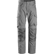 Snickers Workwear 6801 Service Trousers+ Knee Pockets - Grey