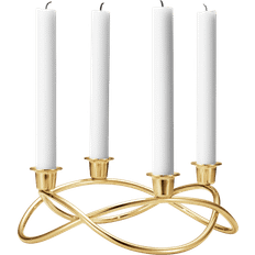 Georg jensen season guld Georg Jensen Season Gold Advent Candle Holder 26cm