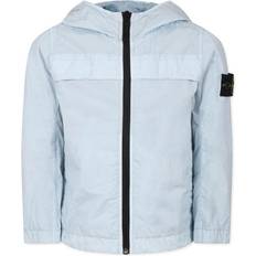 Stone Island Boys Children's Clothing Stone Island Kid's Compass Badge Hooded Jacket - Sky Blue (K1S164100001-V0041)