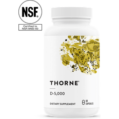 Thorne Tänder Vitaminer & Mineraler Thorne Vitamin D-5,000 60 st