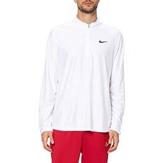 Nike Court Dri-FIT Advantage 1/2 Zip Top - White