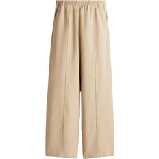 Kläder H&M Byxa I Linmix - Beige