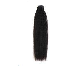 Virgin Kinky Straight Bundle 12 inch Black