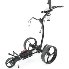 Eldriven golfvagn - Svarta Golfvagnar H&F H&F ElCaddy Li-8 DHC Fjärrkontroll Svart