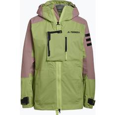 adidas Terrex Xploric RAIN.RDY Hiking Jacket Men - Pulse Lime/Magic Mauve