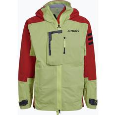 Adidas Gula Regnkläder adidas Terrex Xploric RAIN.RDY Hiking Jacket Men - Pulse Lime/Altered Amber