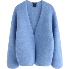 Lindex Women Tops Lindex Knitted Cardigan - Light Blue
