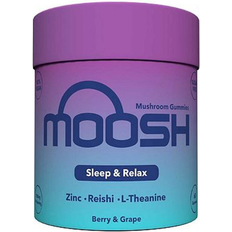 Grape Supplements Moosh Mushroom Gummies Sleep and Relax Berry & Grape 60 pcs