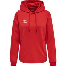 Hummel Tröjor Hummel Core Xk Poly Sweat Hoodie Woman - True Red