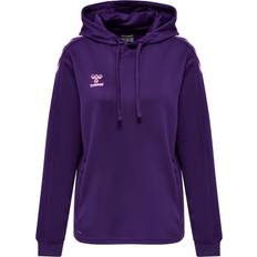 Hummel Core Xk Poly Sweat Hoodie Woman - Acai