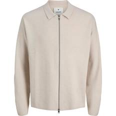 Koftor Jack & Jones Stickad Kofta Beige