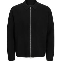 Koftor Jack & Jones Stickad Kofta Svart