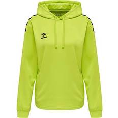 Hummel Core Xk Poly Sweat Hoodie Woman - Lime Popsicle