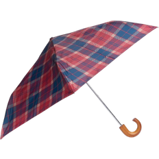 Tartan Mini Umbrella Cranberry