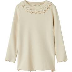 Lil'Atelier Gayo Slim Fit Long Sleeved Top - Turtledove (13247253)