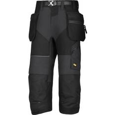 Snickers Workwear 6905 Flexiwork Ripstop Pirate Trouser - Black