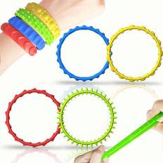 Shein 4 Pcs Silicone Sensory Fidget Toys