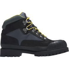 Timberland Heritage Rubber Toe Hiking Boots - Black/Grey/Yellow