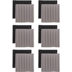 Acoustic Treatment Sodial 12 Pcs Acoustic Foam Board Soundproof