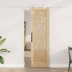 PVC Skydedøre vidaXL Naturlig Hvid 61 198.5 cm Skydedør (x)