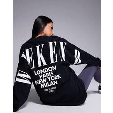 ASOS Tops ASOS Collective Icon Oversized Long Sleeve T-Shirt - Black