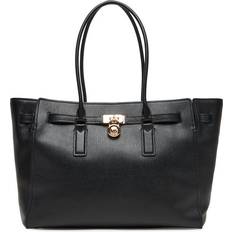 Michael Kors Women Bags Michael Kors Lg Tote Leather Tote Bag - Black