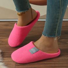 Women Slippers Temu Cozy Fleece Slip Shoes For Women - Warm Indoor