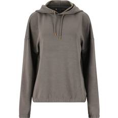 Dam - Yoga Tröjor Athlecia Namier Hoodie Damen Gunmetal Sportsweatshirt - Anthrazit