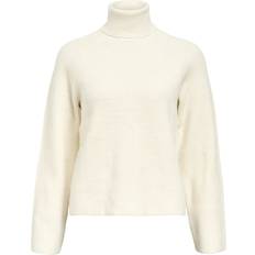 Object Rullekrave Pullover - Uldhvid