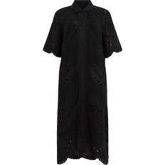 GOTS (Global Organic Textile Standard) Klänningar AllSaints Skjortklänning Meria - Svart
