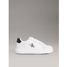 Leather Trainers - White