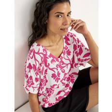Cellbes Överdelar Cellbes Bluse Of Sweden - Pink Weiß