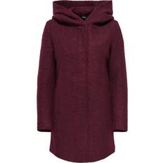 Purple - Wool Coats Only Onlsophia Coat
