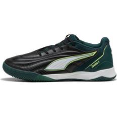 Tekstil Fodboldstøvler Puma Ibero Futsal Boots Unisex - Black/Green Terrain/Fizzy Light