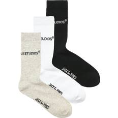 Men Socks Jack & Jones Men's Black Tennis Socks New Look