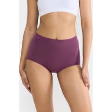 Pink Knickers Sloggi 3Pk Basic Maxi Briefs Plum Multi