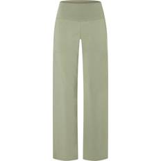 Yoga Trousers Mandala Wild Leg Workout Pants - Olive