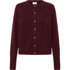 Femme Cardigans Kaffe Cardigan Femme Niel - Rouge