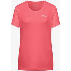 Gång & Vandring - Rosa Överdelar Jack Wolfskin Tech T Funktionströja Dam - Rosa