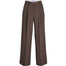 JJXX Wide Leg Tailored Trouser - Brown