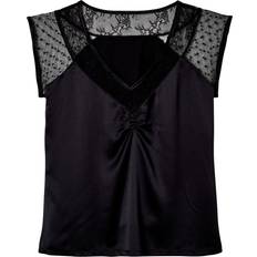 Florals - Women Sleepwear Pomm'Poire Damen Pyjamas Pivoine - Schwarz