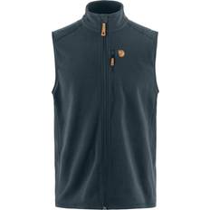Blå - Gang & Vandring Veste Fjällräven Övik Lite Fleece Vest Herrer - Blå