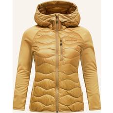 Gang & Vandring - Orange Jakker Peak Performance Helium Down Hybrid Hood - Sierra Sand