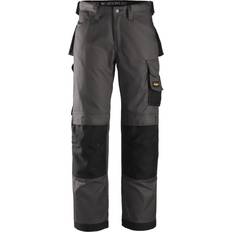 Snickers Workwear 3312 Duratwill Non Holster Pocket Trousers - Muted Black/Black