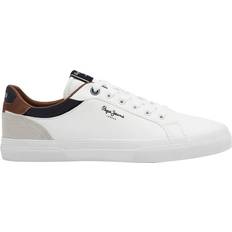 Pepe Jeans Skor Pepe Jeans Kenton Court sneakers för män, 800vit