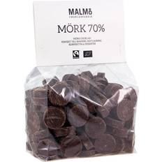 Glutenfritt Choklad Malmö Chokladfabrik Mörk Choklad 70% Eko 1000g