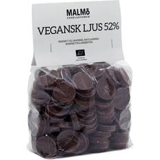Malmö Chokladfabrik Vegansk Ljus Choklad 52% Eko 1000g
