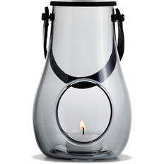 Holmegaard Design with Light Smoke Lantern 16cm