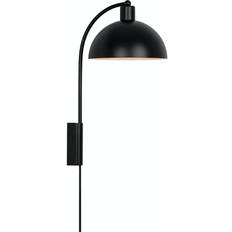 Nordlux Belysning Nordlux Ellen Black Wall light ∅ 20cm