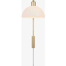 Nordlux Ellen Brass/Opal Wall light ∅ 20cm